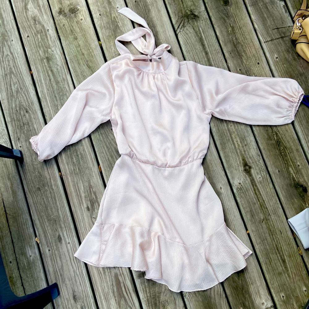 VICI Call Me Angel Satin Dress. US size M. Worn once